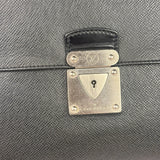 Louis Vuitton Black Leather Taiga Minuto Documents Portfolio