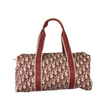 Christian Dior Vintage Red Trotter Boston Bag