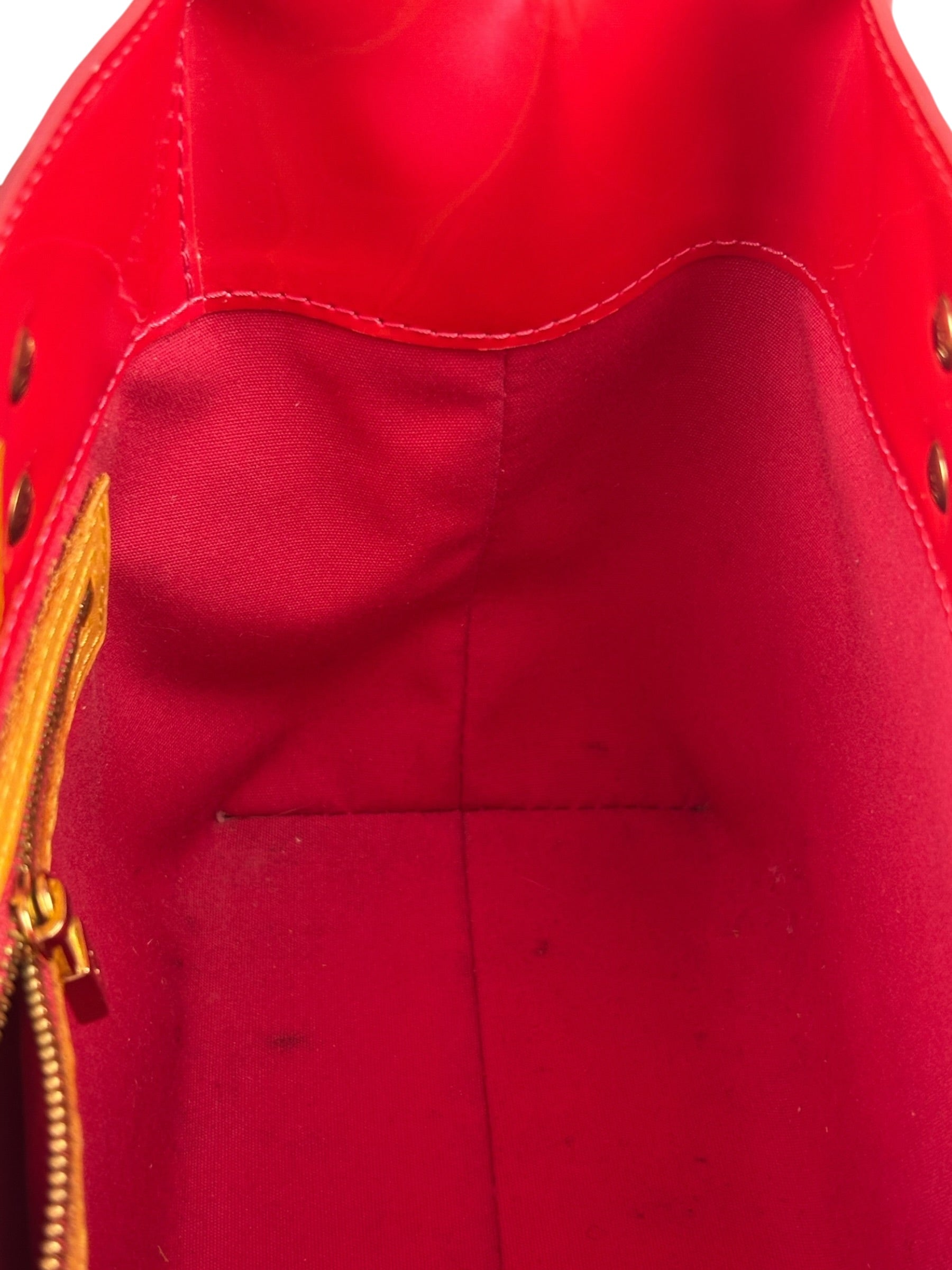 Louis Vuitton Vintage Vernis Patent Leather Monogram Reade Handbag PM