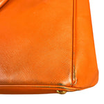 Prada Saffiano Lux Tote Orange