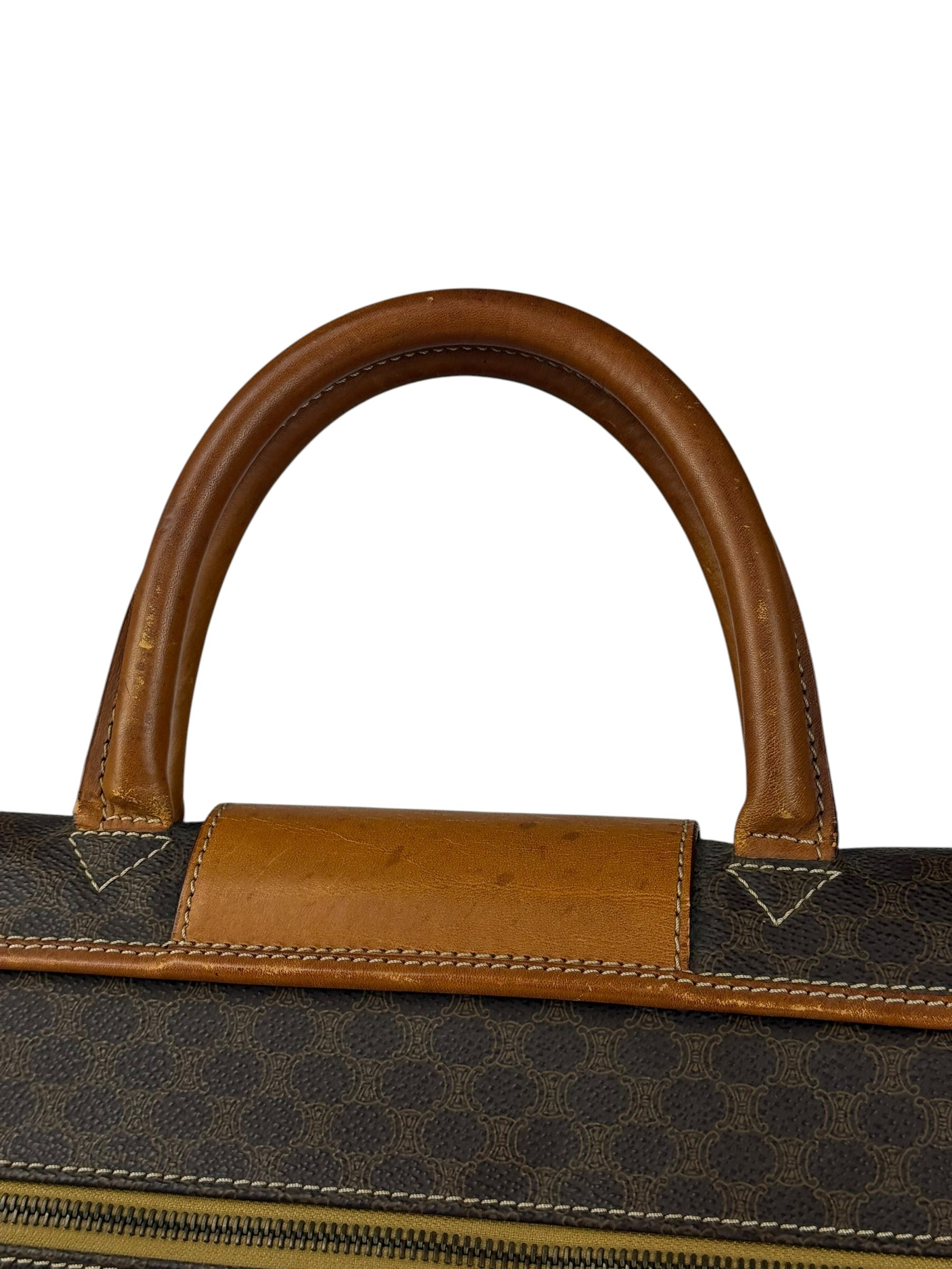 Celine Vintage Macadam Travel Bag