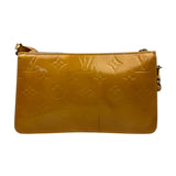 Louis Vuitton Monogram Vernis Pochette Yellow