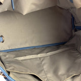 Christian Dior Blue Leather Panarea Tote