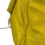 Balenciaga Yellow Leather Classic City Bag