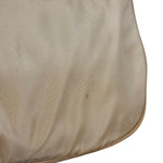 Prada Vintage Beige Nylon/Leather Logo Handbag