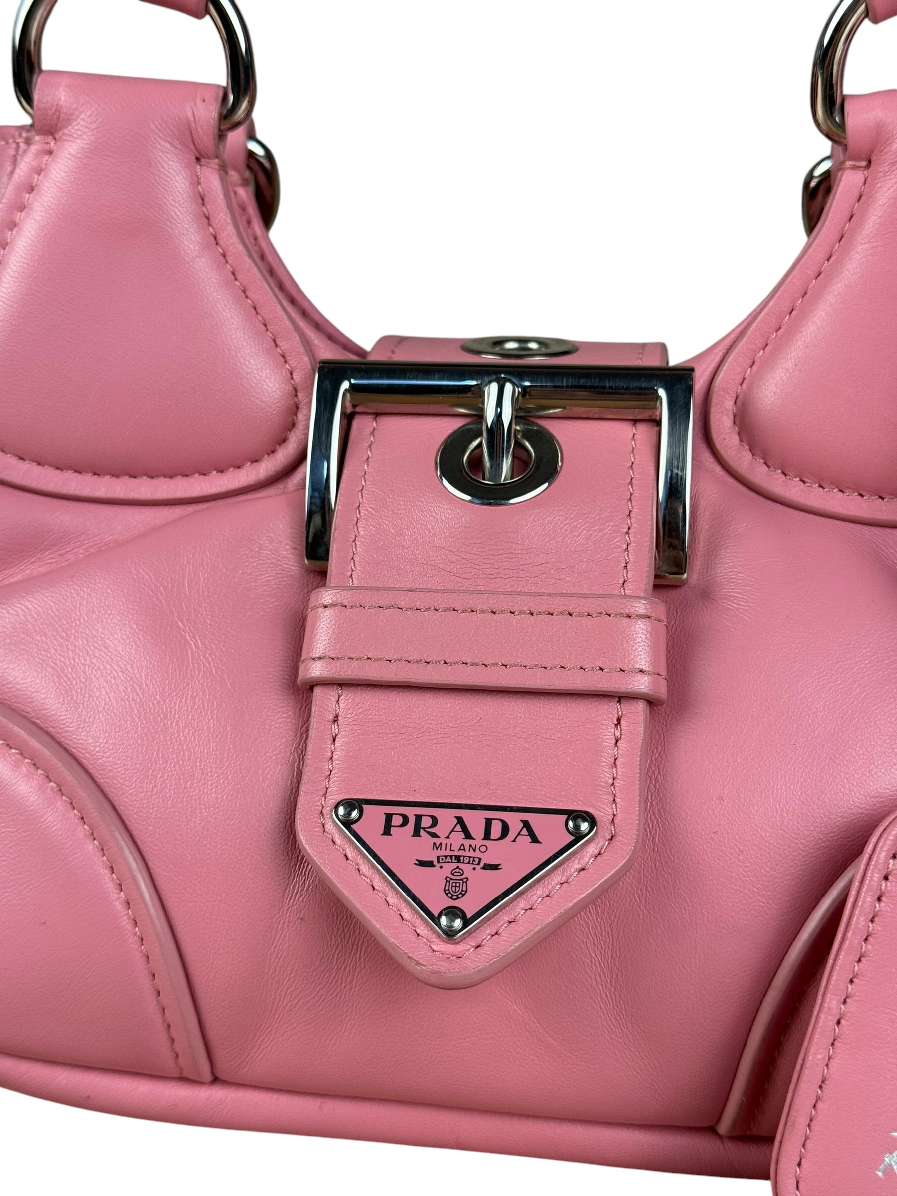 Prada Re-Edition 2002 Moon Bag Pink