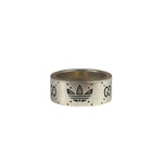 Gucci x Adidas GG Engraved Wide Ring