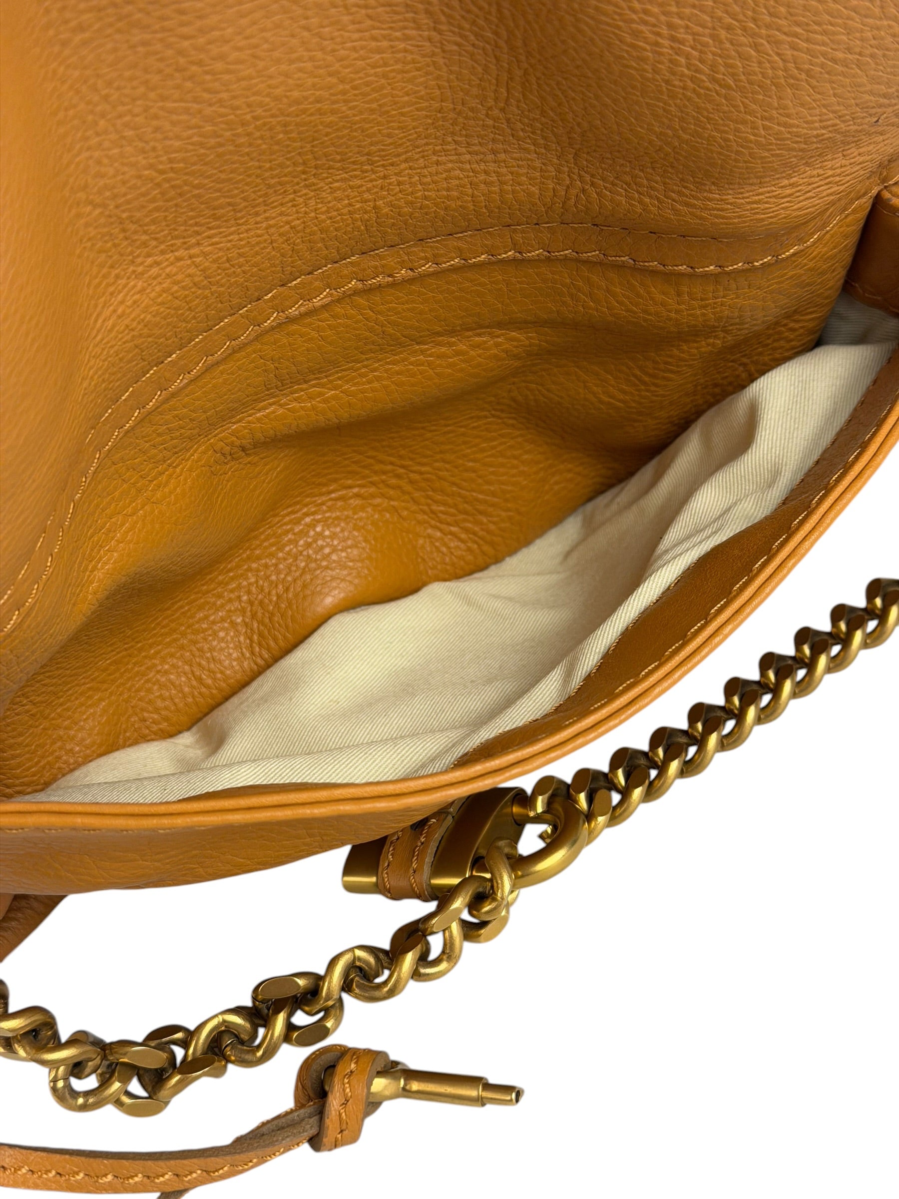 Chloe Tan Brown Leather Paddington Shoulder Bag