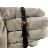 Gucci 3900L Black Dial Black Strap