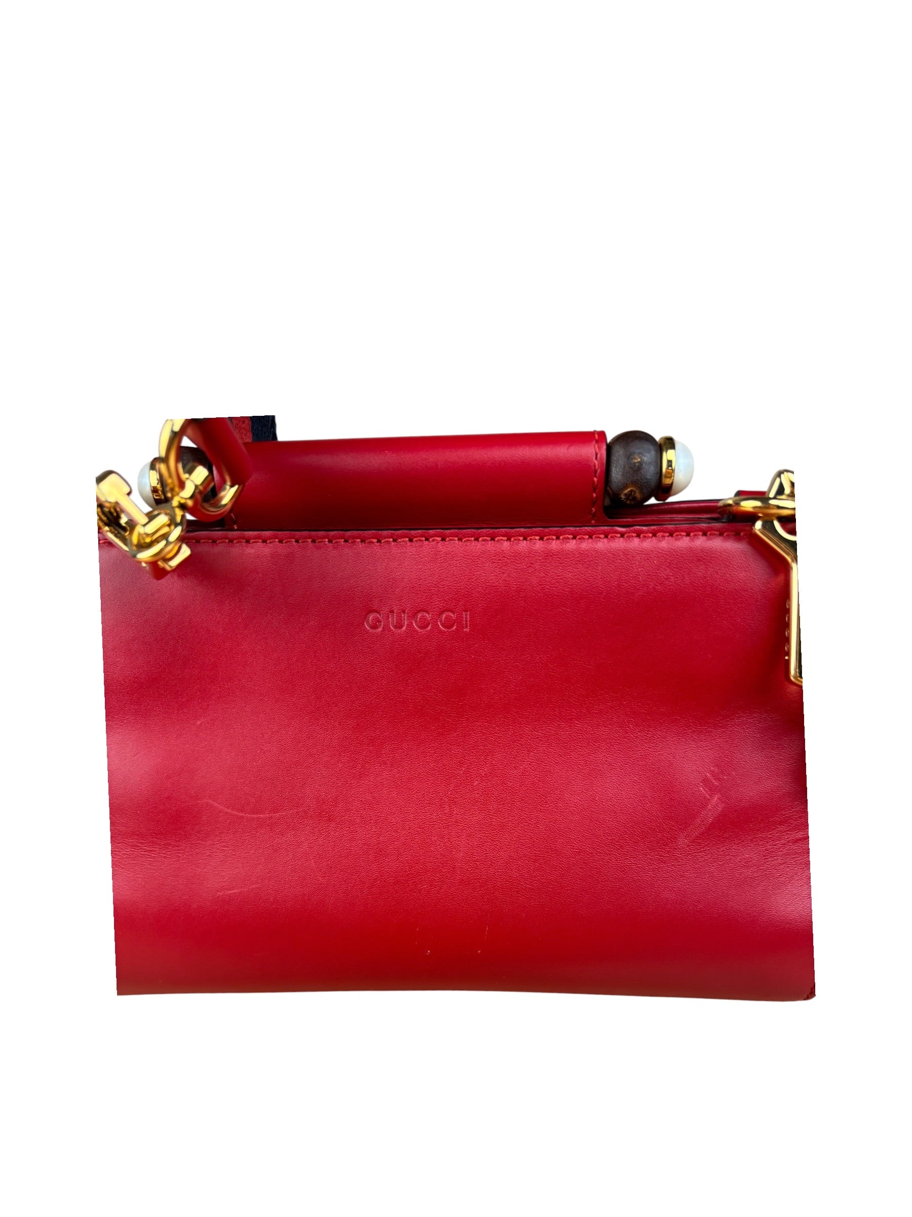 Gucci Bamboo Nymphaea Mini Bag