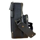 Givenchy Black Canvas Leather Lined Crossbody