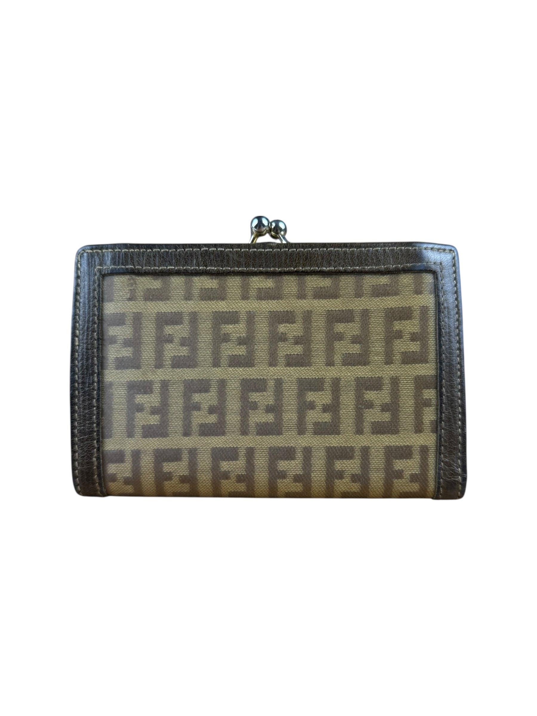Fendi FF PVC Compact Wallet