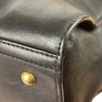 YSL Black Leather Cabas Chyc 2Way