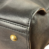 YSL Black Leather Cabas Chyc 2Way