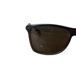 Prada Dark Gray Translucent Sleek Sunglasses