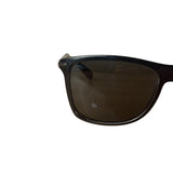 Prada Dark Gray Translucent Sleek Sunglasses