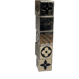 Louis Vuitton Silver Magnetic Cube Dice
