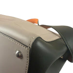 Fendi Tri-Color Leather Dotcom Two-Way Bag