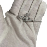 Vivienne Westwood Silver Mini Bas Relief Bracelet