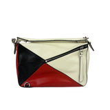 Loewe Colorblock Leather Puzzle Two-Way Bag
