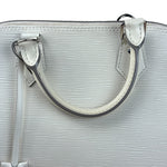 Louis Vuitton White Epi Leather Alma Hand Bag PM