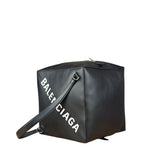 Balenciaga Black Leather Giant Box Bag