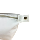 Dior Beauty White Canvas Mini Pouch