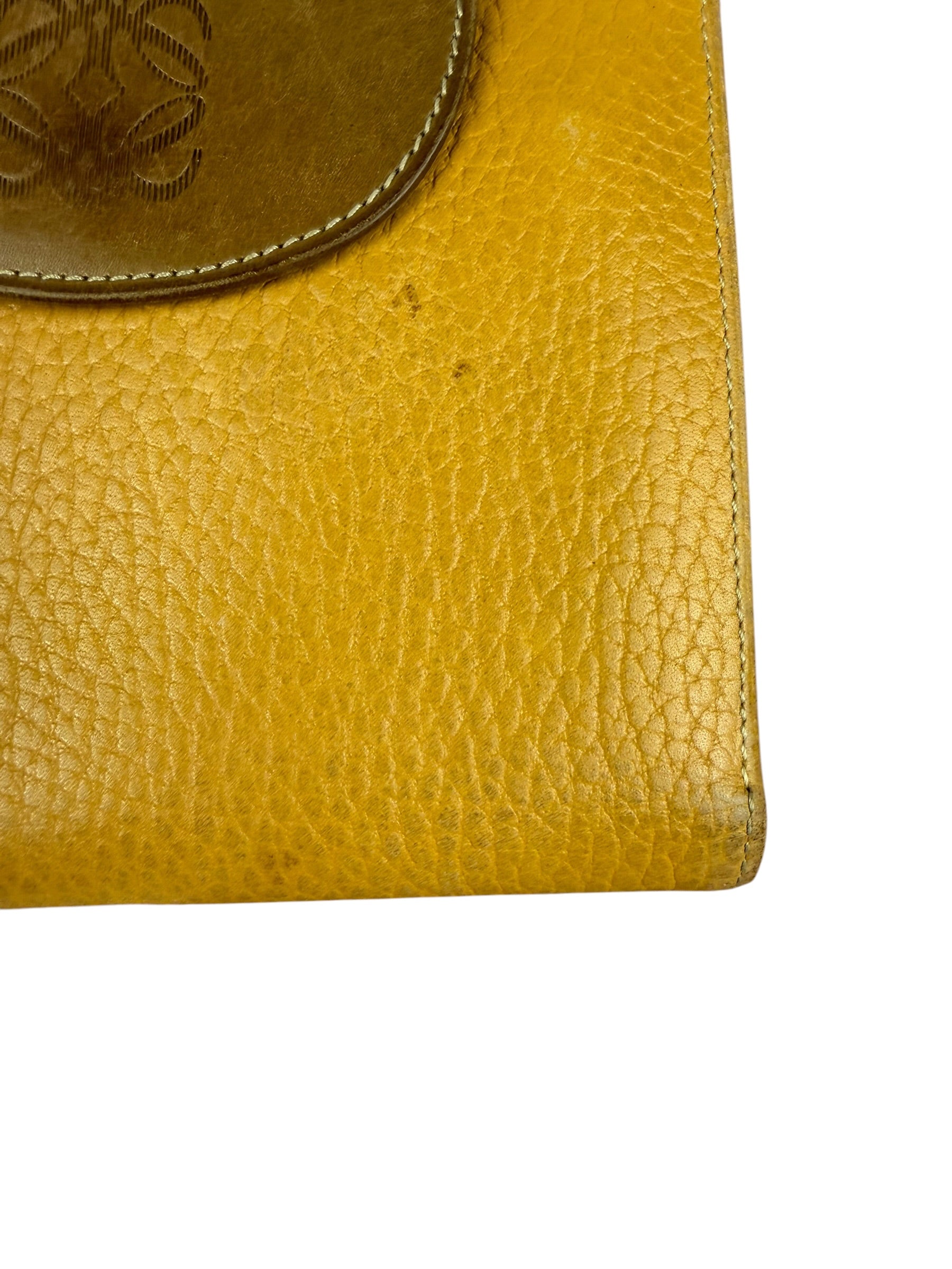 Loewe Vintage Brown Anagram Trifold Wallet