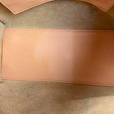 YSL Vintage Classic Y Cabas Peach Leather 2Way Handbag