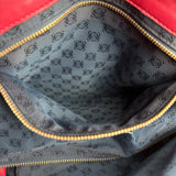 Loewe Dark Red Nappa Aire Leather Handbag