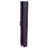 Christian Dior Purple Leather Diorama Wallet on Chain Bag