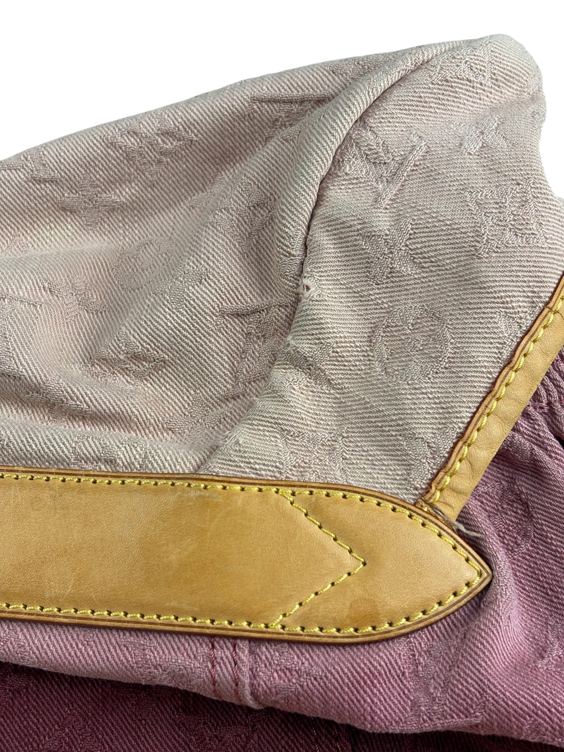 Louis Vuitton Bicolor Denim Monogram Sunshine Crossbody Bag