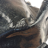 Loewe Black Patent Leather Anagram Glitter Nappa Aire Handbag