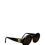 Fendi FF Diamonds Oval Sunglasses - FE40140U
