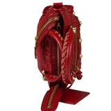 Balenciaga Red Calfskin Mini Le City Bag