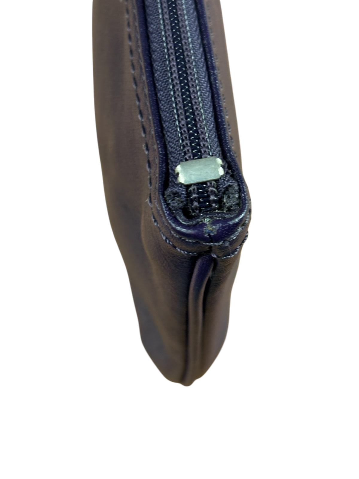 Coach Purple Smooth Leather Wristlet