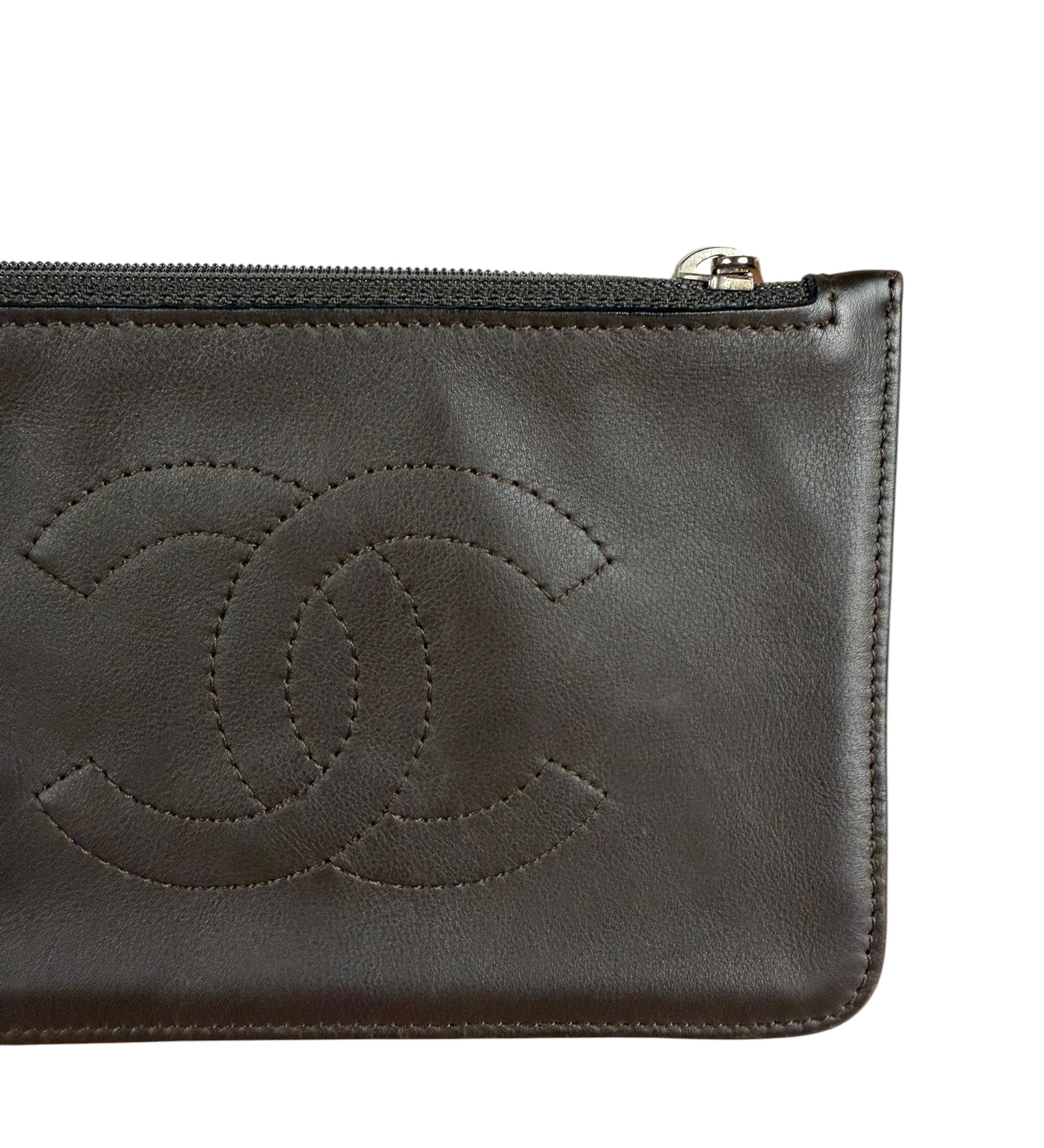Chanel Timeless Flat Zip Pouch/ O-Case 2004