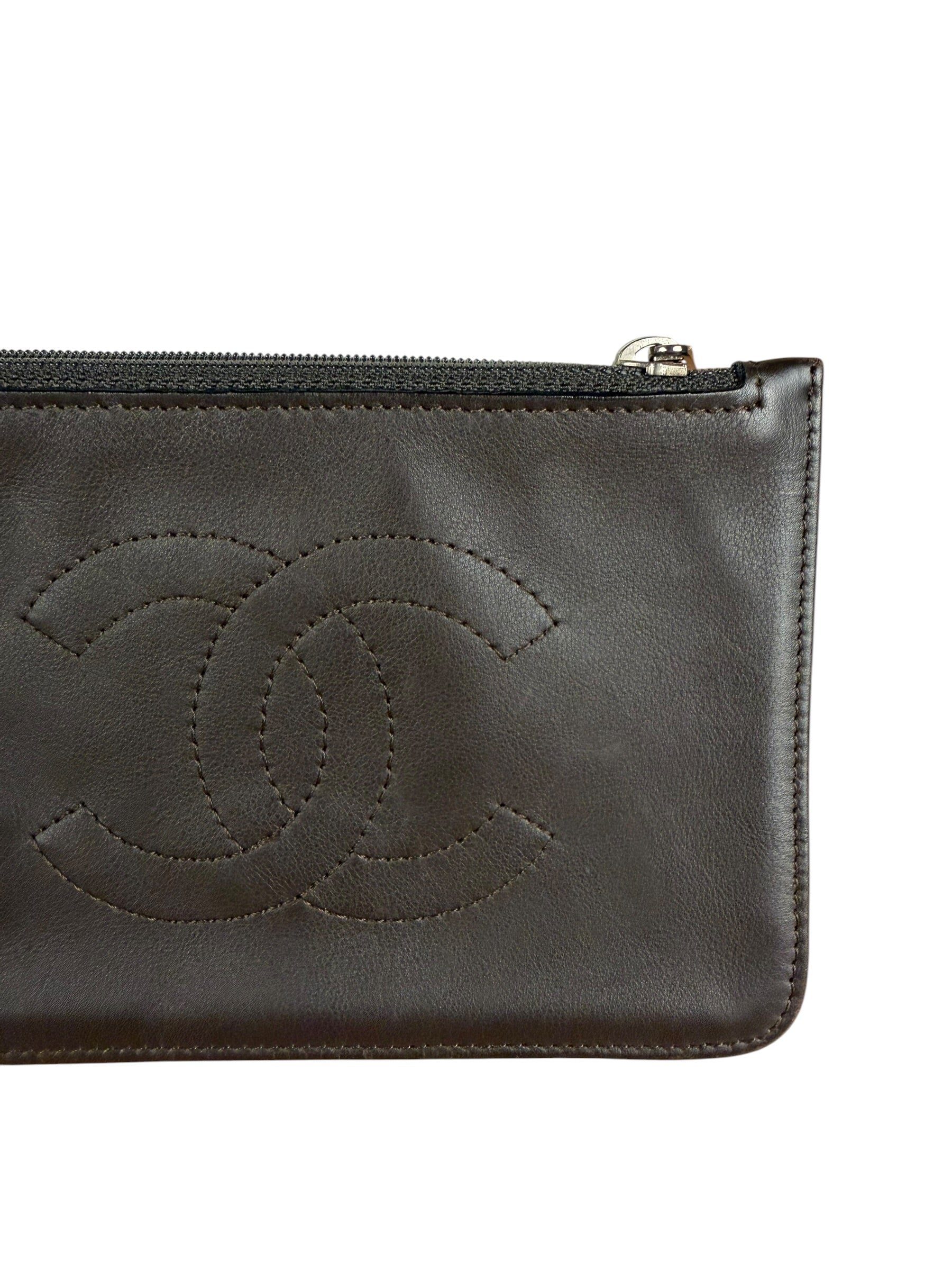 Chanel Timeless Flat Zip Pouch/ O-Case 2004