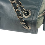 Chanel Sage Green Quilted Leather Flap Bag 2011