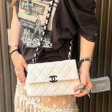 Chanel White Leather My Everything Flap Shoulder Bag 2020