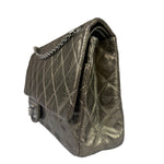 Chanel Metallic Quilted 2.55 Reissue Large Double Flap Bag '06-'08