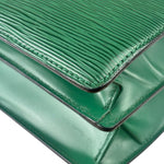 Louis Vuitton Borneo Green Epi Leather Capucines Crossbody Bag