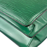 Louis Vuitton Borneo Green Epi Leather Capucines Crossbody Bag