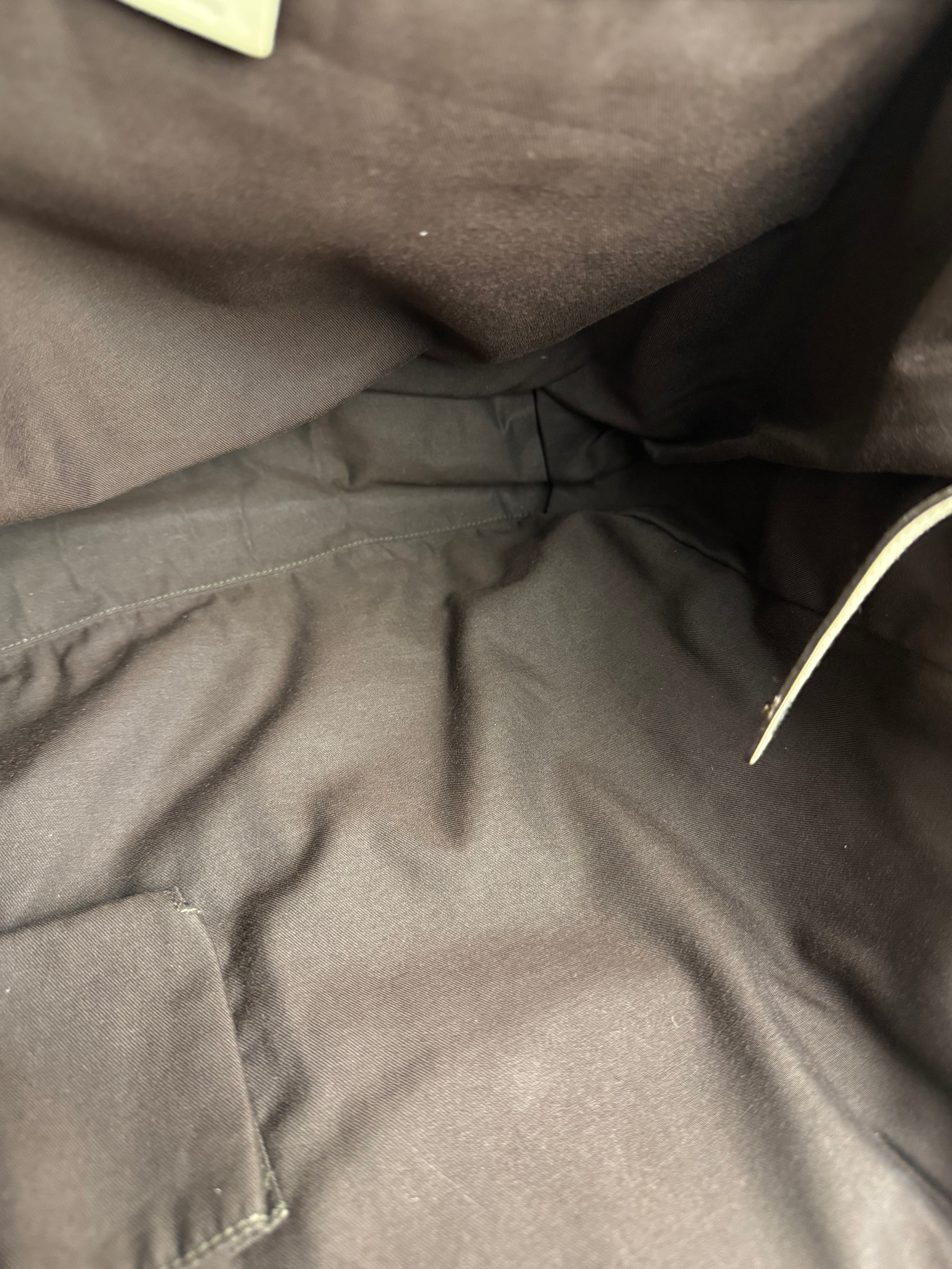 Gucci Britt Leather Tote Beige