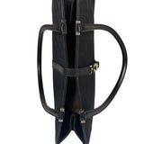 Gucci GG Black Canvas Vintage Jackie Tote Handbag