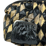 Dolce & Gabbana Miss Curly Python Patchwork Handbag