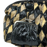 Dolce & Gabbana Miss Curly Python Patchwork Handbag