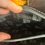 Saint Laurent Vintage Leather Envelope Clutch