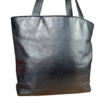 Chanel Black Lambskin CC Swirl Pattern Tote 2000