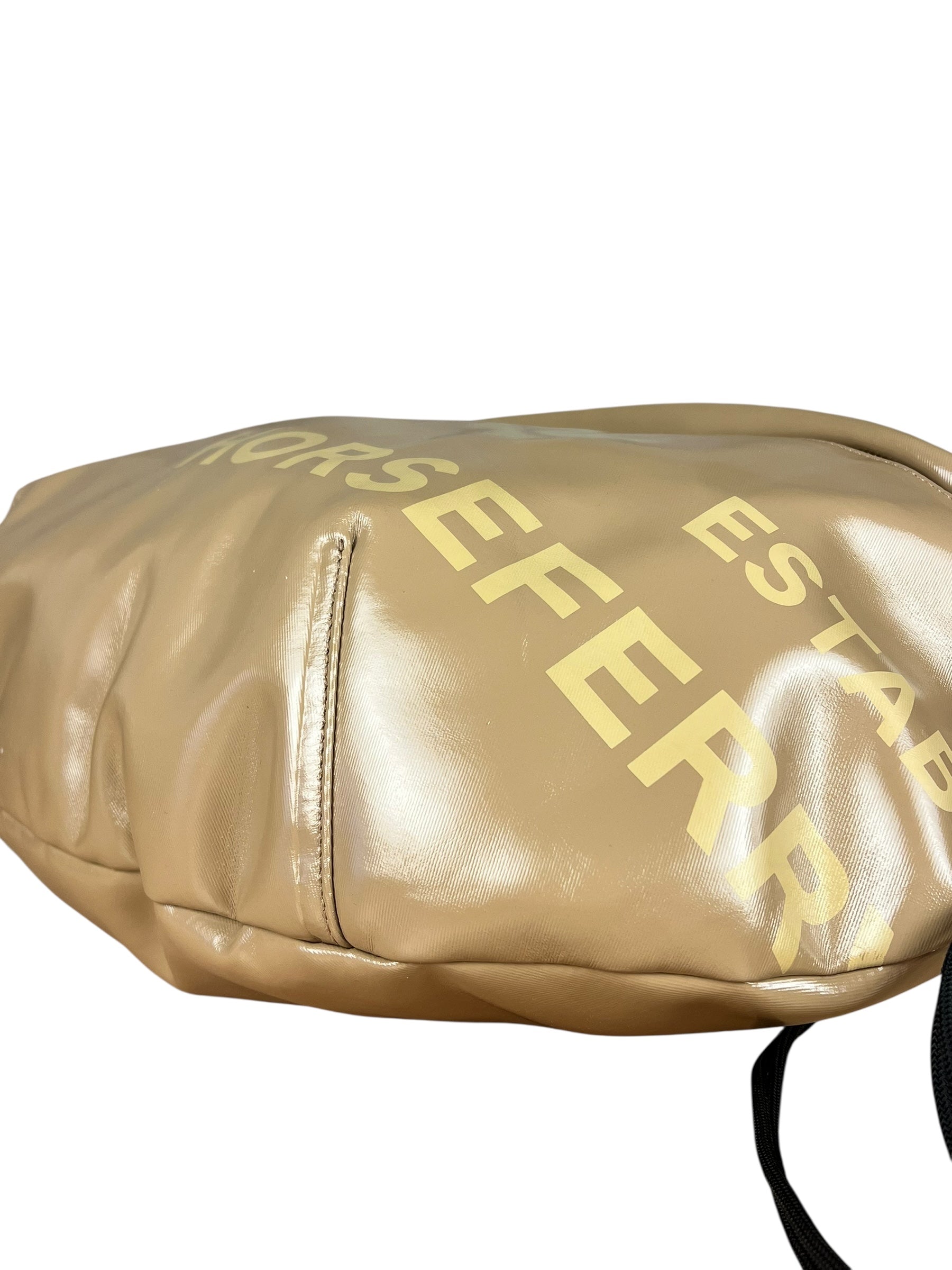 Beige Burberry Horseferry Large Beltbag